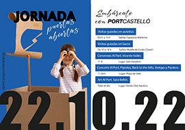 Jornada de Puertas Abiertas PortCastelló, sábado 22 de octubre
