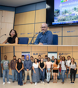 La UJI da la bienvenida al estudiantado internacional de máster