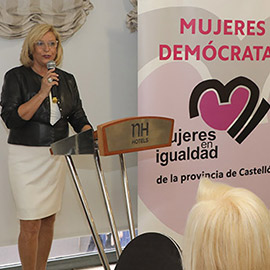 Apertura del curso de la Asociación Mujeres en igualdad, mujeres demócratas de la ciudad de Castellón