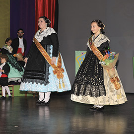 Laura Martínez y Valeria Sancho, madrinas de la Gaiata 3 Porta del Sol