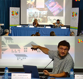 El director de la Cátedra de Brecha Digital y Territorio de la Universitat Jaume I, Vicent Querol participa en el primer Congreso Smart Villages Sostenibles del Mediterráneo
