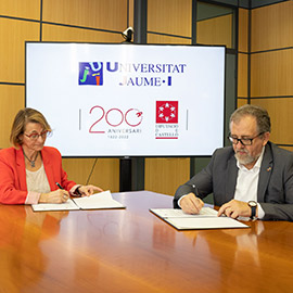 La Universitat Jaume I y la Diputación de Castellón crean la Cátedra de Cohesión e Innovación Territorial