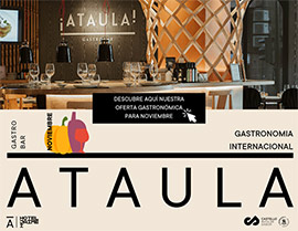 Oferta gastronómica para noviembre en ATAULA Gastrobar