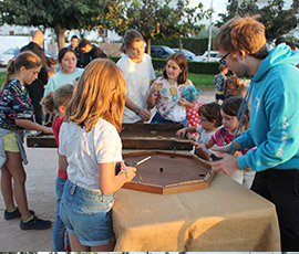 El parque Europa de Benicàssim se llena de actividad con una nueva edición de ´Juguem a la Placeta´