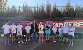 Gran final del torneo internacional de tenis femenino en Castellón