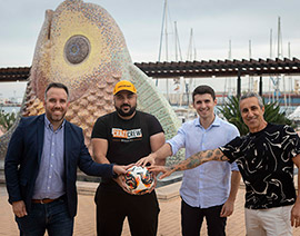 Torneo de fútbol benéfico 3x3 para dinamizar el Grau