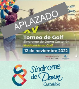 El XV Torneo Golf SINDROME DOWN Castellón, sábado 19 noviembre