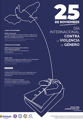 Benicàssim programa teatro, charlas y talleres para conmemorar el 25-N