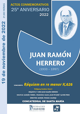 El Réquiem de Mozart pondrá el broche de oro al 25º aniversario de la muerte de Juan Ramón Herrero
