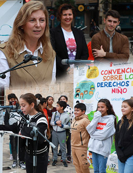 Castelló celebra el Día de los Derechos de la Infancia con la lectura plurilingüe del decálogo