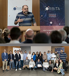 Los Premios Órbita 2022 reparten 100.000 euros entre las startups Clotsy Brand, Uphint, HauxT, El asador en tu casa y Neurocatching