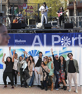 Concierto de The Prussians  en la segunda edición del ciclo cultural Al Port