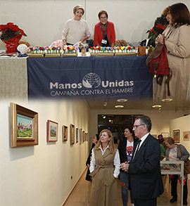 Tradicional mercadillo solidario de Manos Unidas Castelló