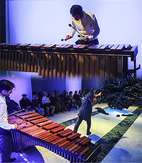 Espectáculo con música de David Moliner y danza de Toni Aparisi