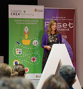 Acto de apertura de las II Jornadas de Emprendimiento con Talento Joven Reset-Weekend en Castelló