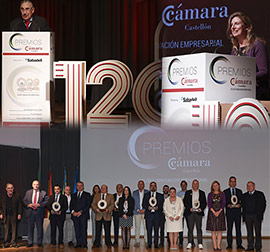 La Cámara de Comercio de Castellón entrega sus premios en su 120 Aniversario