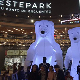 Navidad sobre hielo en ESTEPARK, parque de ocio de Castellón