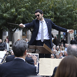 La Banda Municipal protagoniza la celebración del Día de la Constitución en Castelló