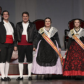 Laura Tomás y Luna Robles, madrinas de la Gaiata 4 l´Armelar