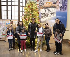 La Diputación de Castellón entrega los premios del XII Concurso de Postales de Navidad