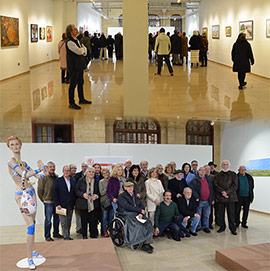 Artistas del Ateneo, exposición con 47 obras artísticas de diferentes disciplinas y técnicas