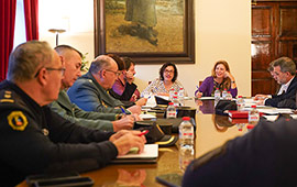 Castelló incrementará la presencia policial en todos los distritos durante las fiestas de Navidad