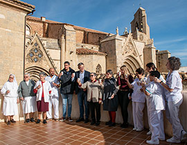 El President de la Generalitat Valenciana, Ximo Puig, visita la residencia de Morella