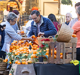 Castelló refuerza en Año Nuevo el consumo de producto local y anima a consumir 12 gajos de mandarina