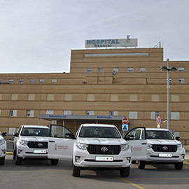 Sanidad pone a disposición de los centros de salud rurales de Castellón nueve vehículos todoterreno para las atenciones a domicilio