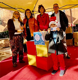 El Ayuntamiento de Benicàssim y ACOSERBE reparten el segundo Bote de Navidad