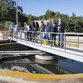 La Diputación de Castelló consigue el compromiso del EPSAR para aumentar la financiación a las EDAR hasta 12,3 millones de euros