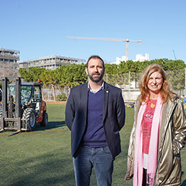 Castelló inicia las obras del cambio de césped de Gran Vía con una inversión de 480.000 euros