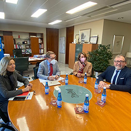 Diputación, Sanidad y UJI acuerdan un grupo de trabajo para impulsar la creación de un Instituto de Investigación Sanitaria en Castellón