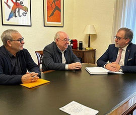 José Martí se reúne con representantes del Banco de Alimentos de Castelló