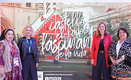 Castelló presenta en Fitur los jardines efímeros sostenibles como atractivo turístico