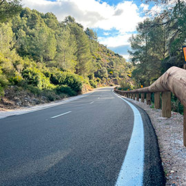 Se culmina la mejora de la carretera Cabanes-Oropesa, una reivindicación histórica de la comarca