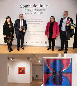 La Diputación de Castellón invita a una visita guiada por la exposición ‘Somni de línies’ el jueves en el Menador