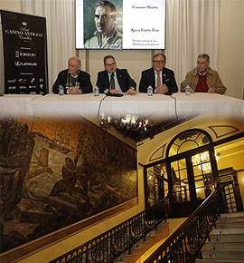 Acto de homenaje a D. Ramón Catalán en el Real Casino Antiguo de Castellón