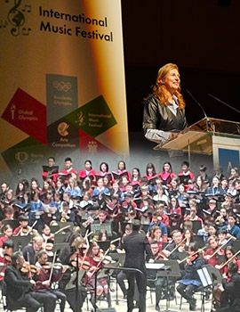 El colegio Lledó acogió el mayor encuentro de jóvenes músicos de la Comunidad Valenciana