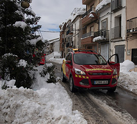 El Consorcio de Bomberos de la Diputación de Castellón se prepara ante la posible llegada de un temporal de nieve y lluvia a partir del lunes 6 de febrero