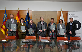 La Corporació Valenciana de Mitjans de Comunicació (CVMC) y las universidades públicas renuevan el compromiso de colaboración