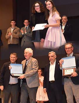Los XIII Premios Jesús Medrano-Ciudad de Castelló vuelven a llenar el Auditorio en su entrega de galardones