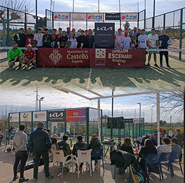 Juanlu Esbrí y Edu Alonso, campeones del Open de padel Automoción Cano Kia