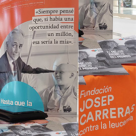 El C.C. Salera colabora con la Fundación Josep Carreras para dar visibilidad al cáncer infantil