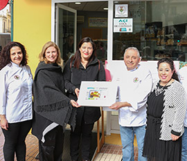 Presentación del cupón de la ONCE dedicado a la ´coca de Castellón´