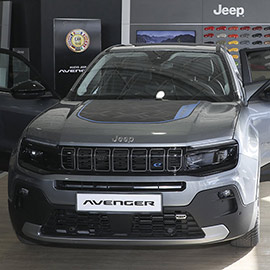 Presentación del Jeep Avenger en Comauto Sport