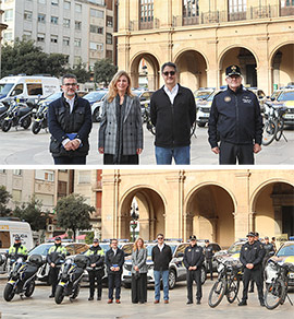 Renovación de la flota de la Policía Local y Movilidad Urbana de Castelló