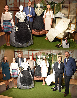 El Corte Inglés de Castelló entrega a las Reinas los trajes para sus Galanías