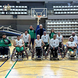 Cocemfe Castelló BSR contra el equipo Coviran Churriana Inclusivo