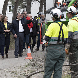 La Diputación de Castellón y la Generalitat invertirán 2,4 millones de euros en 2023 en los trabajos de mitigación para prevenir incendios en la provincia